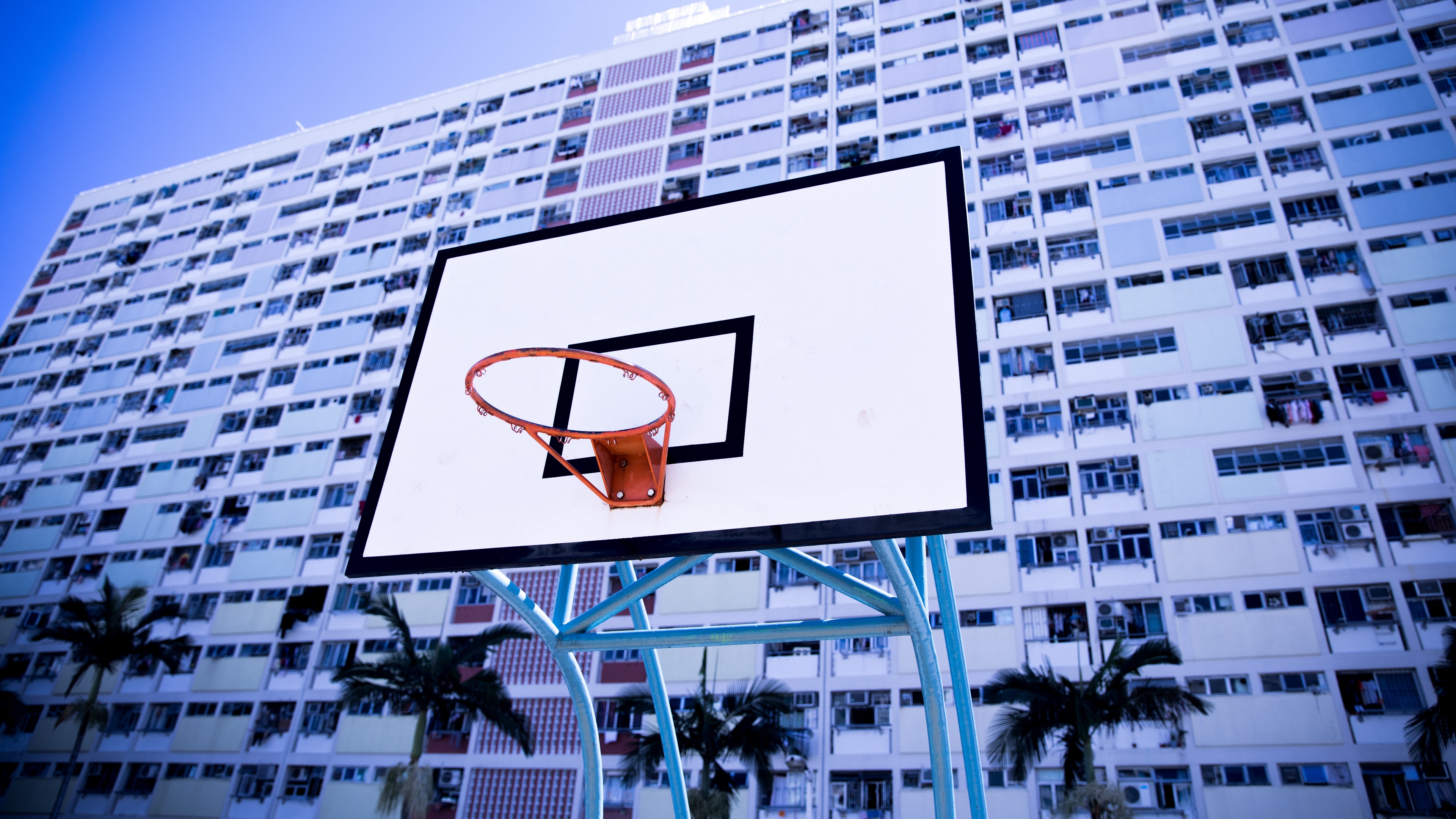 basketball net building ring 4k 1540061893