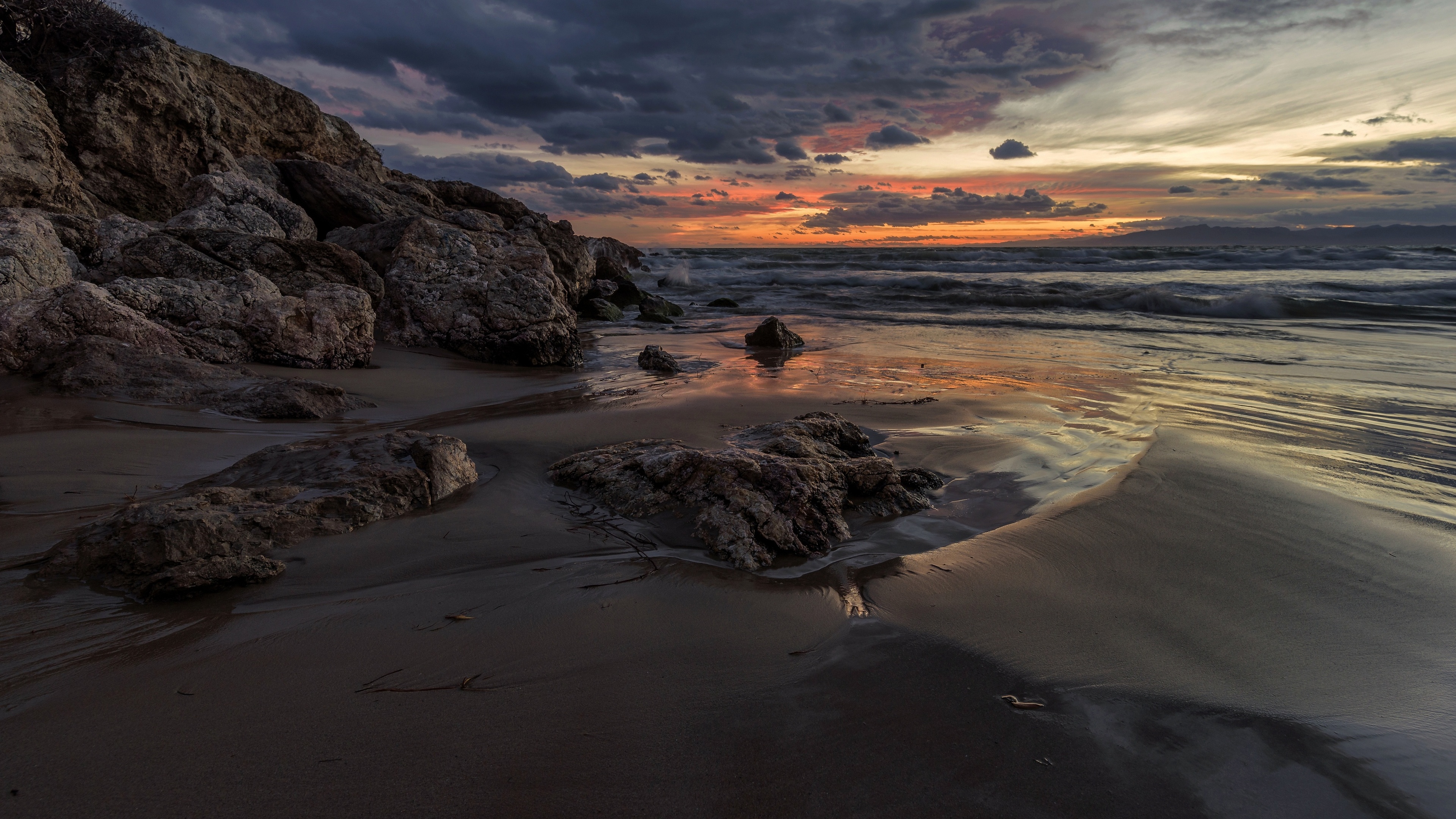 beach ocean 4k 1540133266