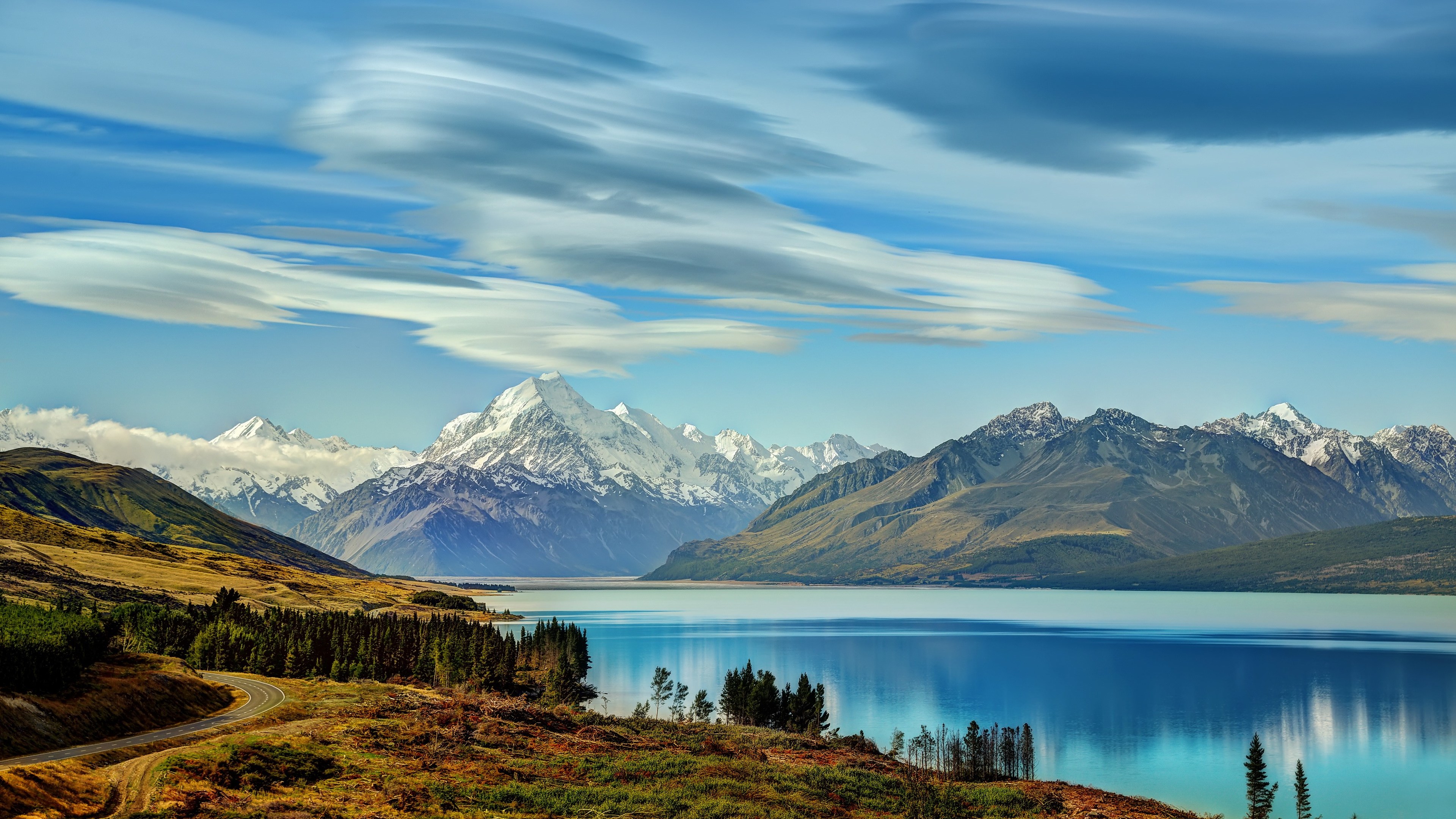 beautiful lake new zealand 4k 1540133268