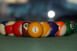 billiard balls cloth bowl 4k 1540062070