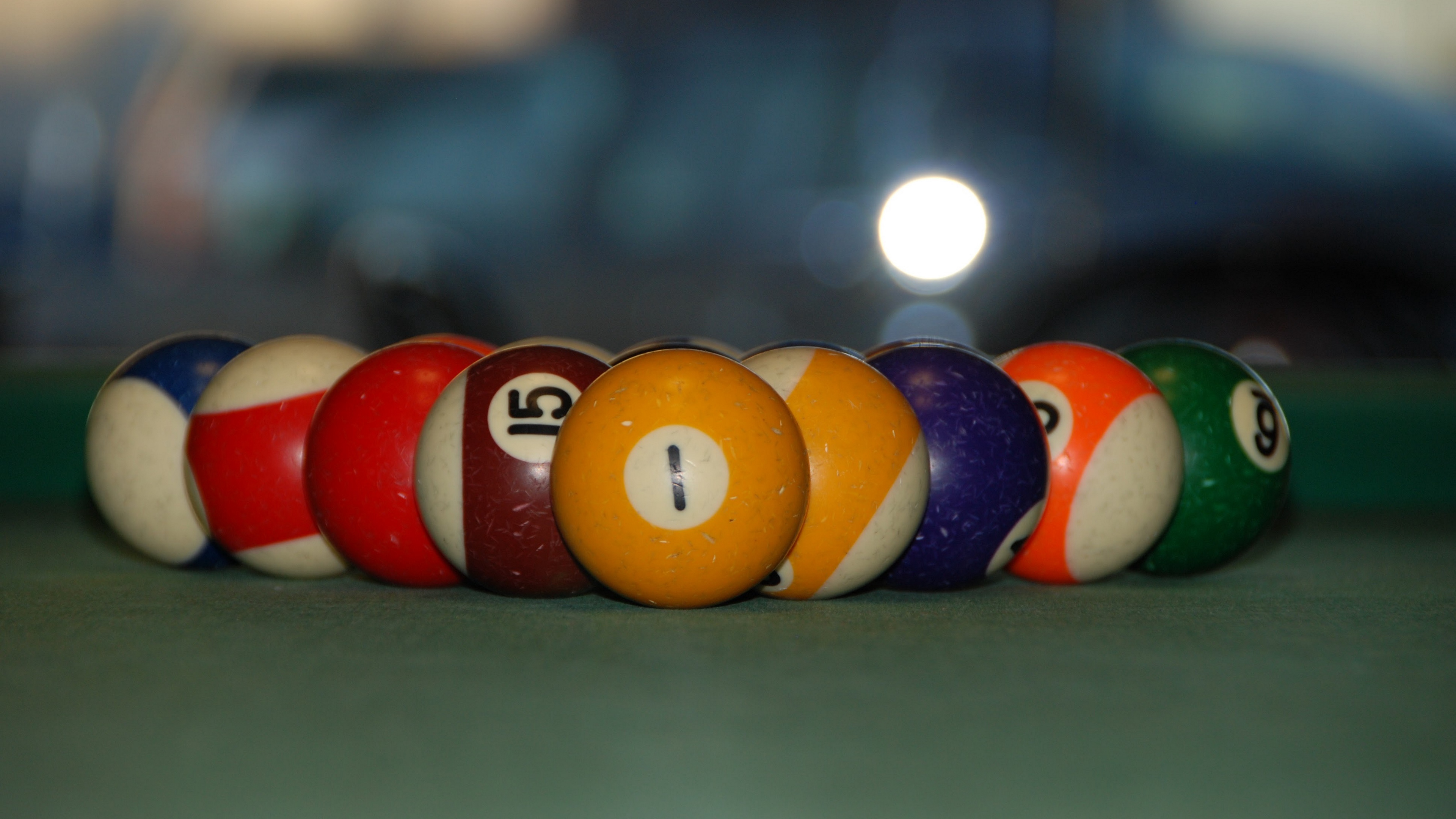 billiard balls cloth bowl 4k 1540062070