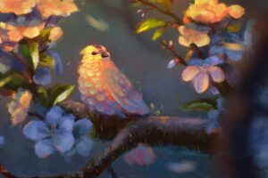 bird painting 4k 1540751375