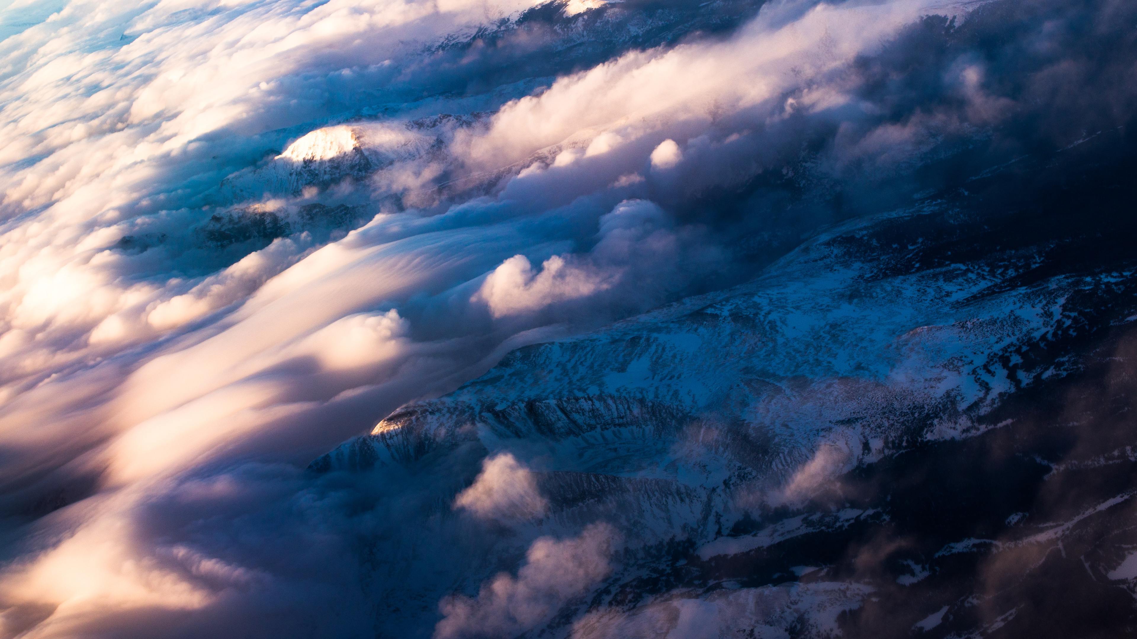 birds eye view of clouds 4k 1540137230