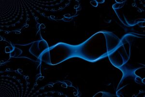 black background smoke line abstraction 4k 1539370178