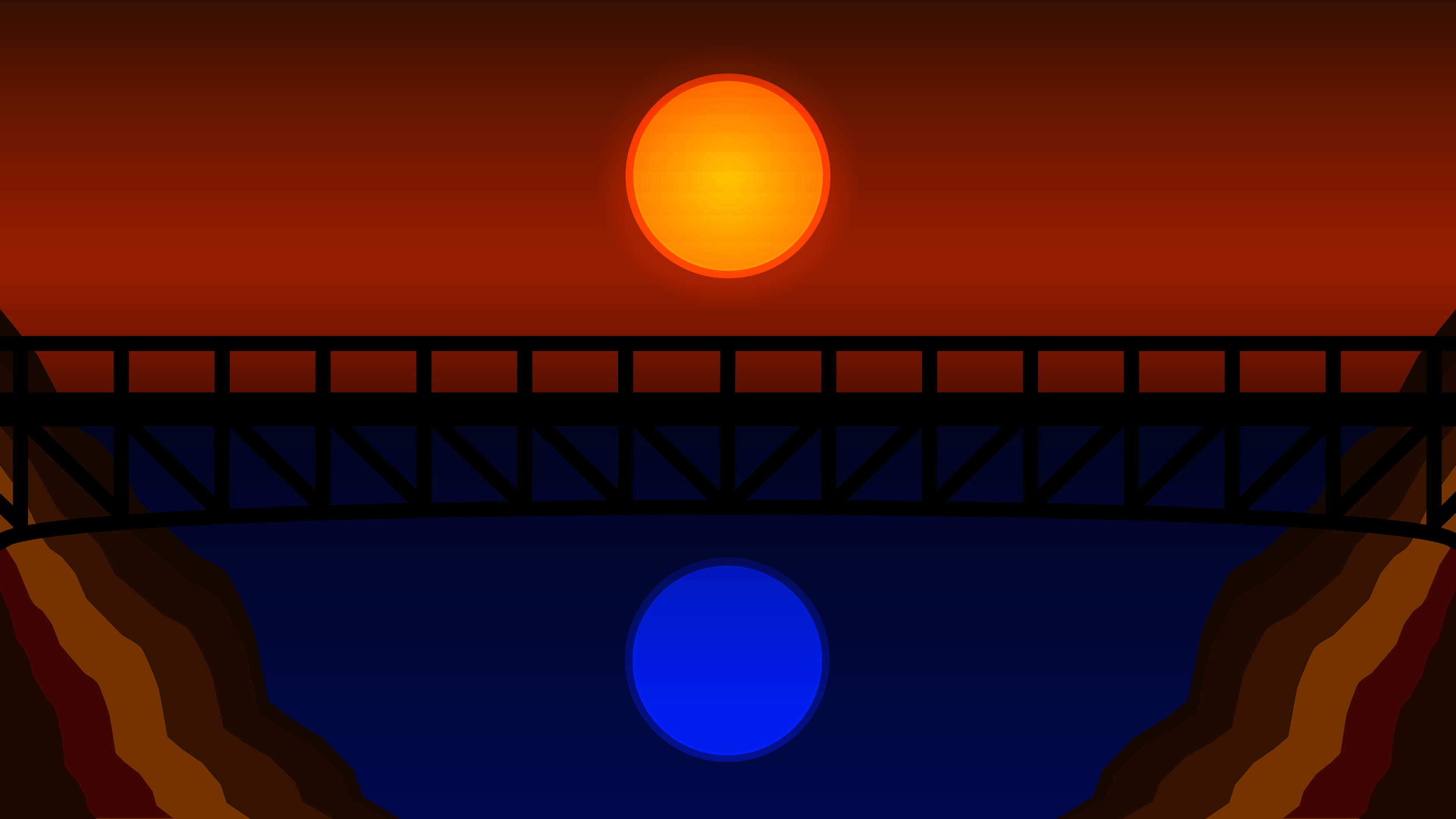 bridge minimalistic 4k 1540755529