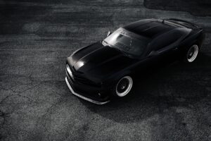 chevrolet camaro zl1 matt black 4k 1538937567