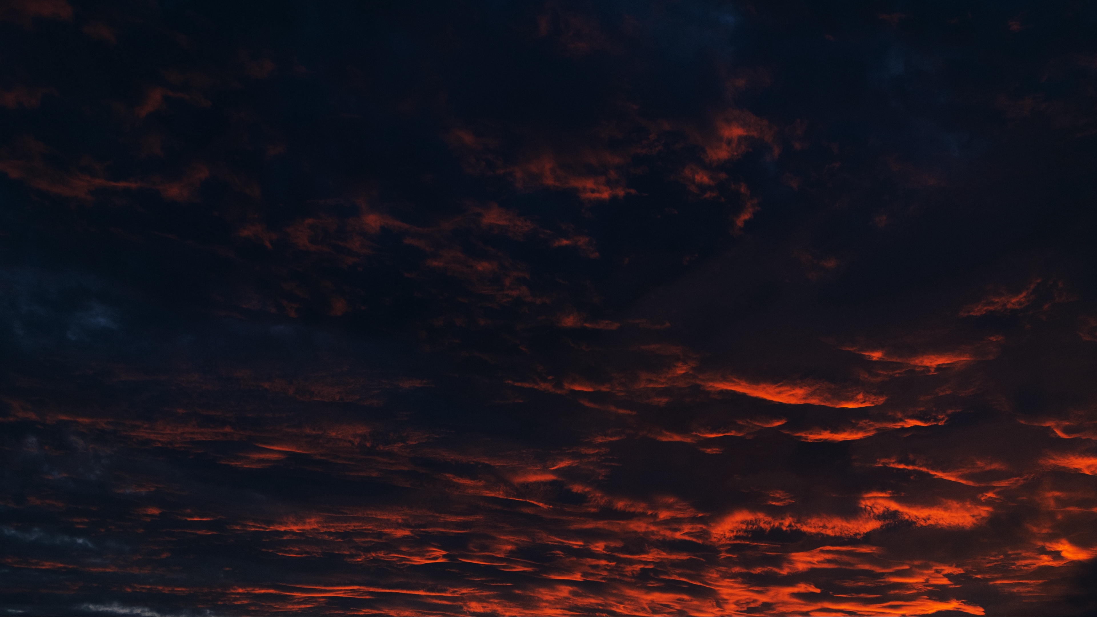 clouds sunset night 4k 1540575577