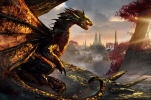 dawn of dragons artwork 4k 1540755507