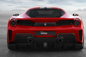 ferrari 488 pista rear view 4k 1539110121