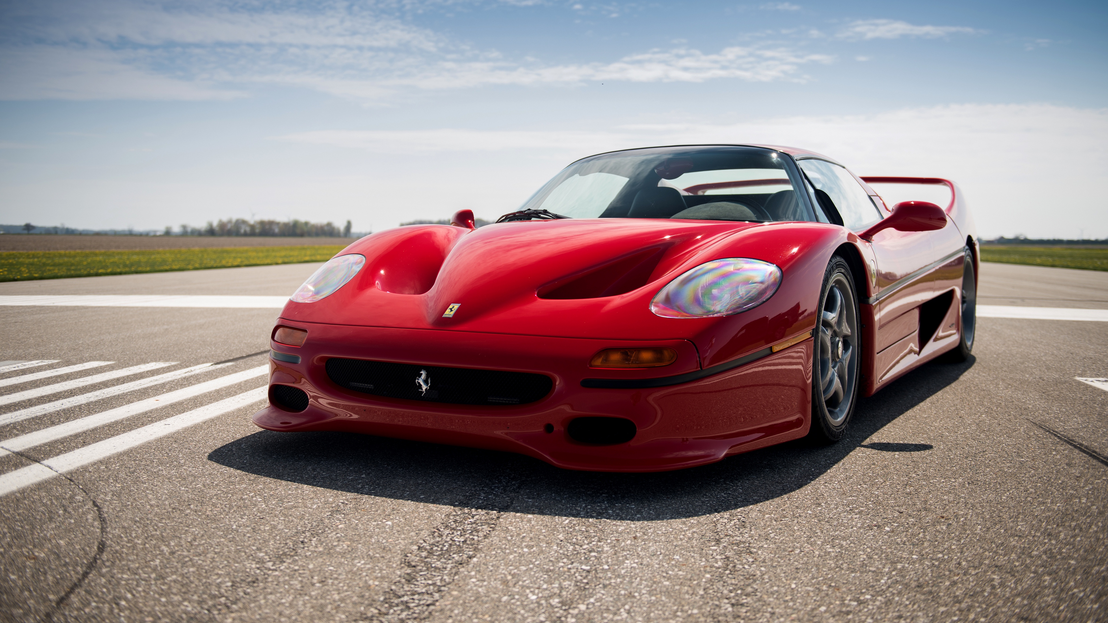 ferrari f50 1995 red 4k 1538935063