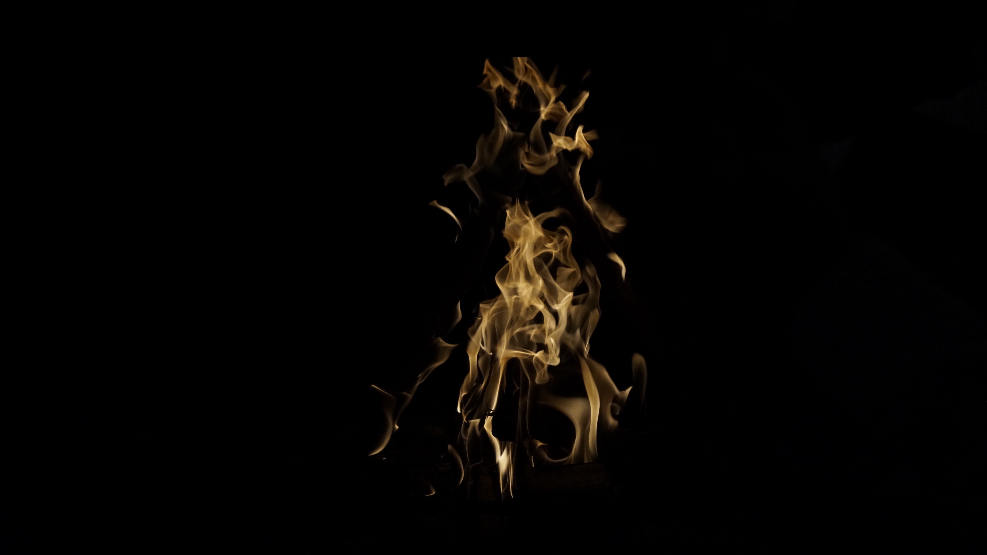 fire flame smoke color dark background 4k 1540574311