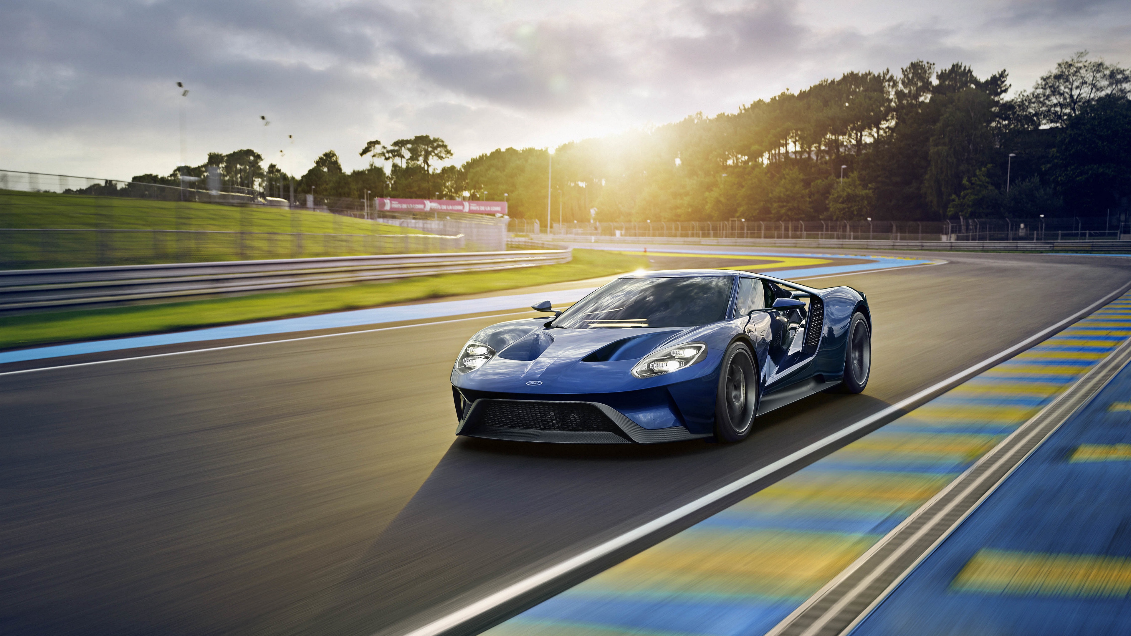 ford gt sports car track 4k 1538934915