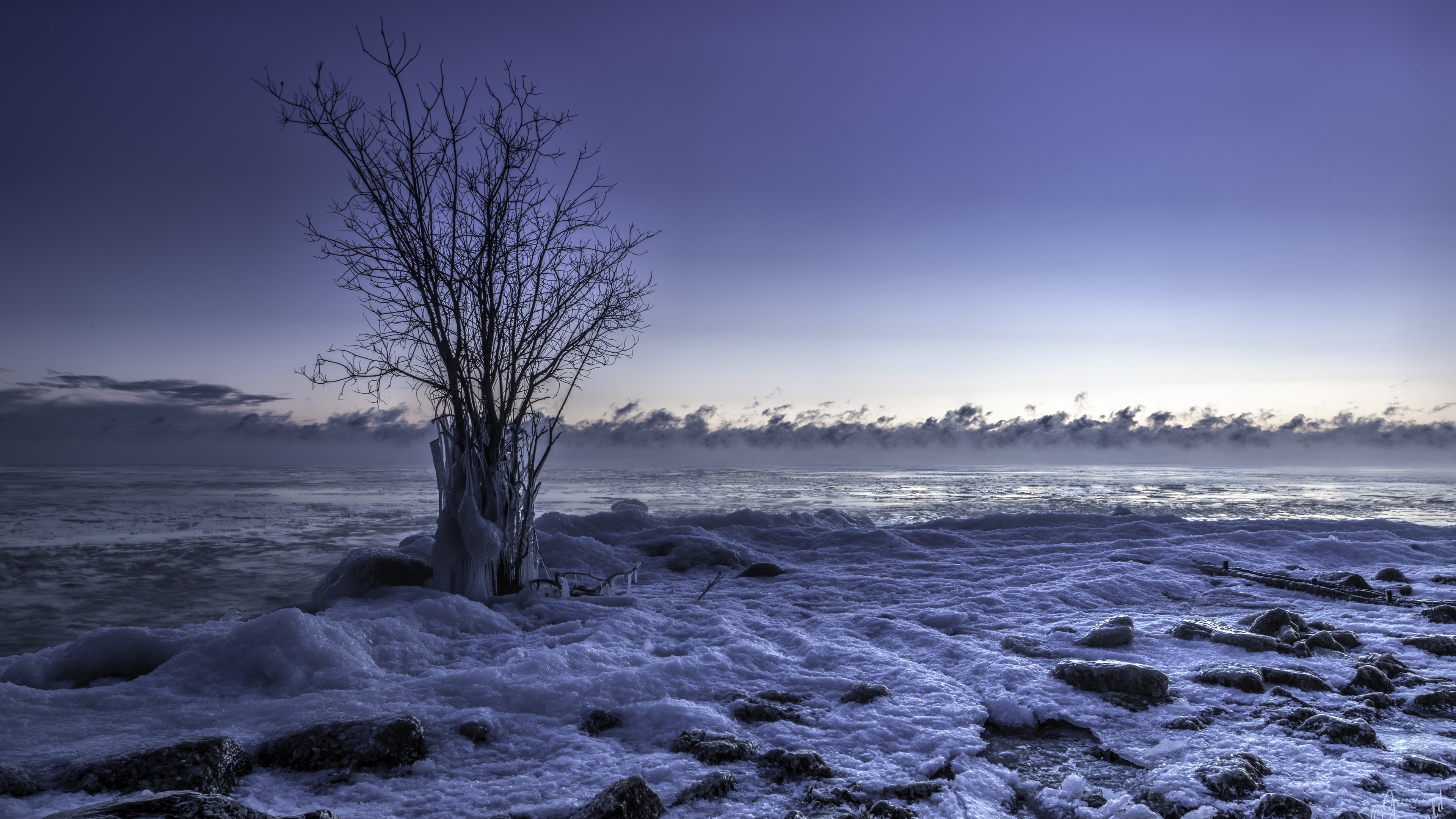 frozen winter snow landscape 4k 1540142470