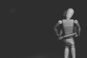 gestalta mannequin figure bw 4k 1540574860