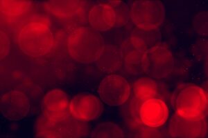 glare bokeh circles red shine 4k 1539369616