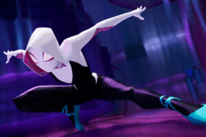 gwen stacy spiderman into the spider verse movie 4k 1539979661