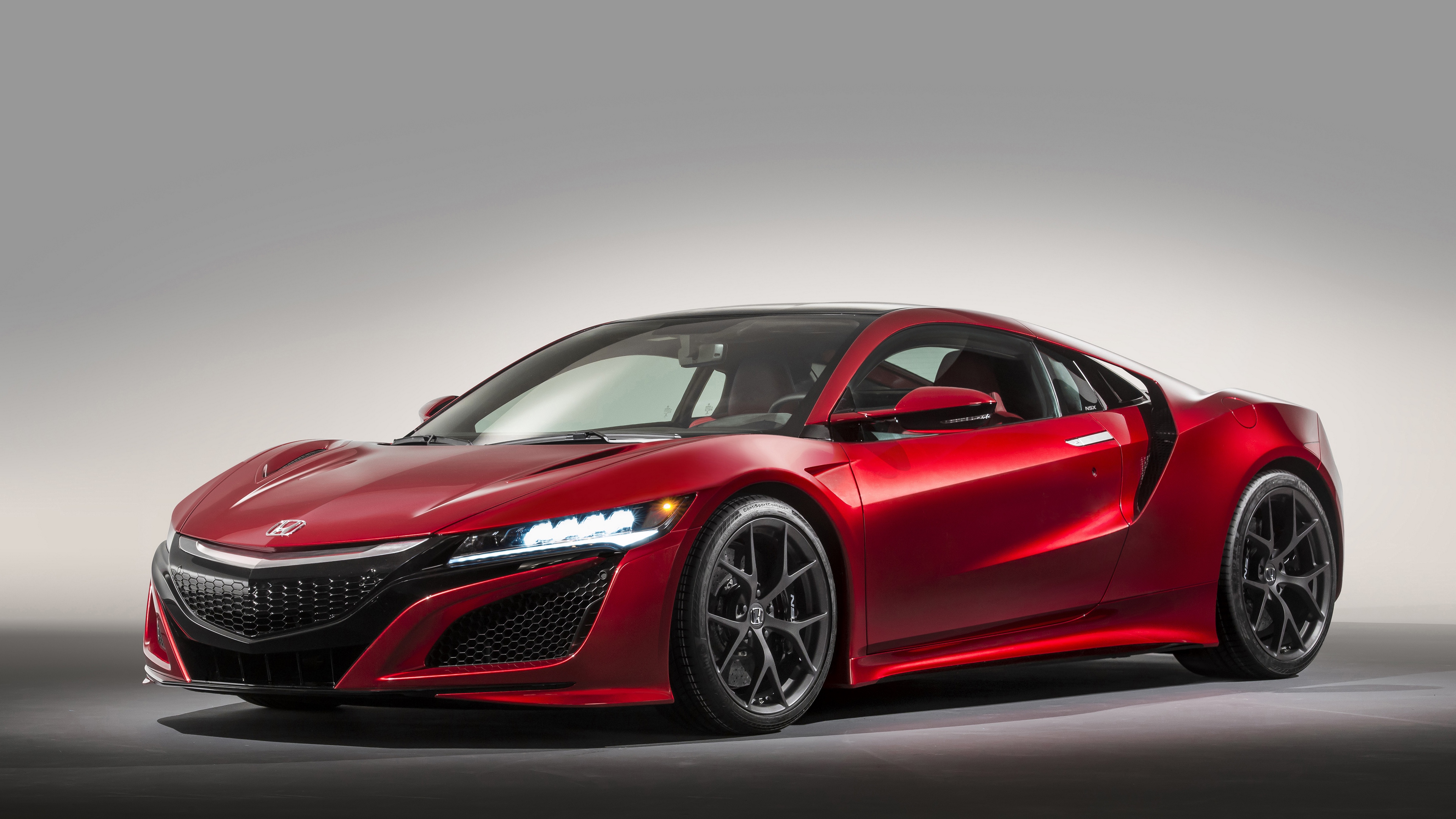 honda nsx 2015 red 4k 1538935005