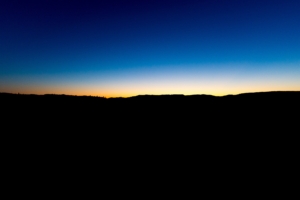 horizon sky sunset night 4k 1540576462