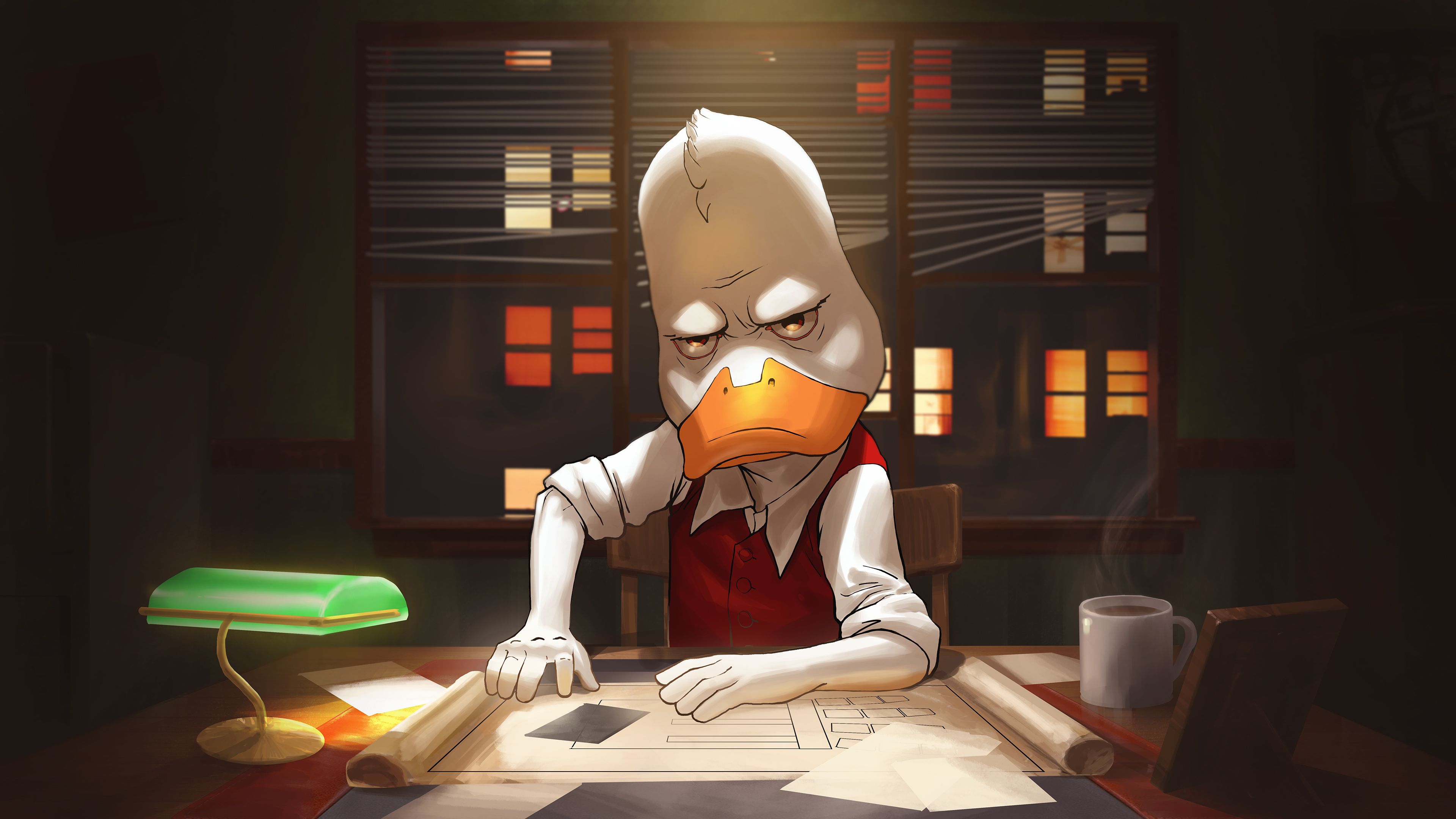 Wallpaper 4k Howard The Duck Contest Of Champions 4k Wallpapers