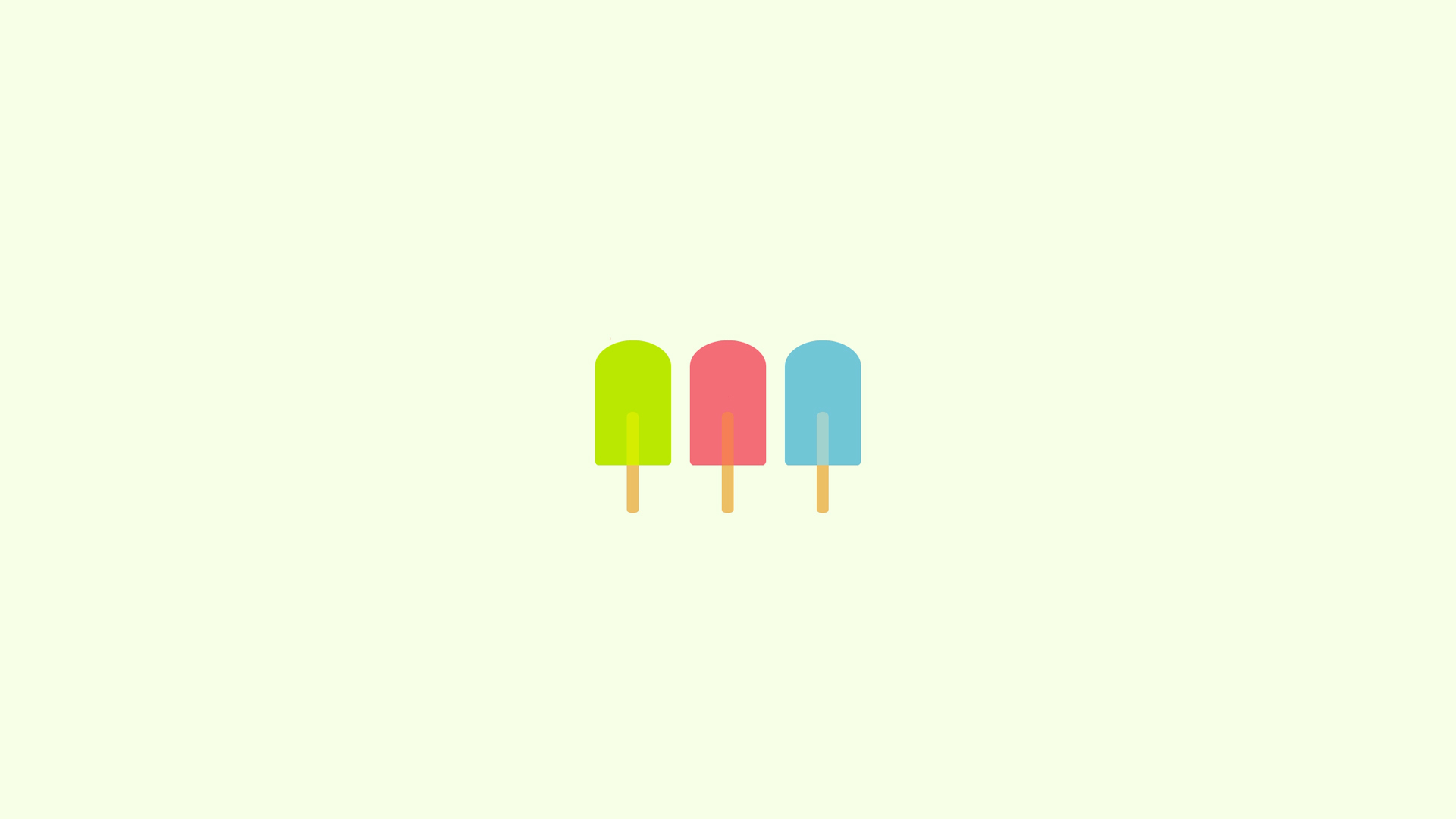 ice cream minimalism art 4k 1540748325