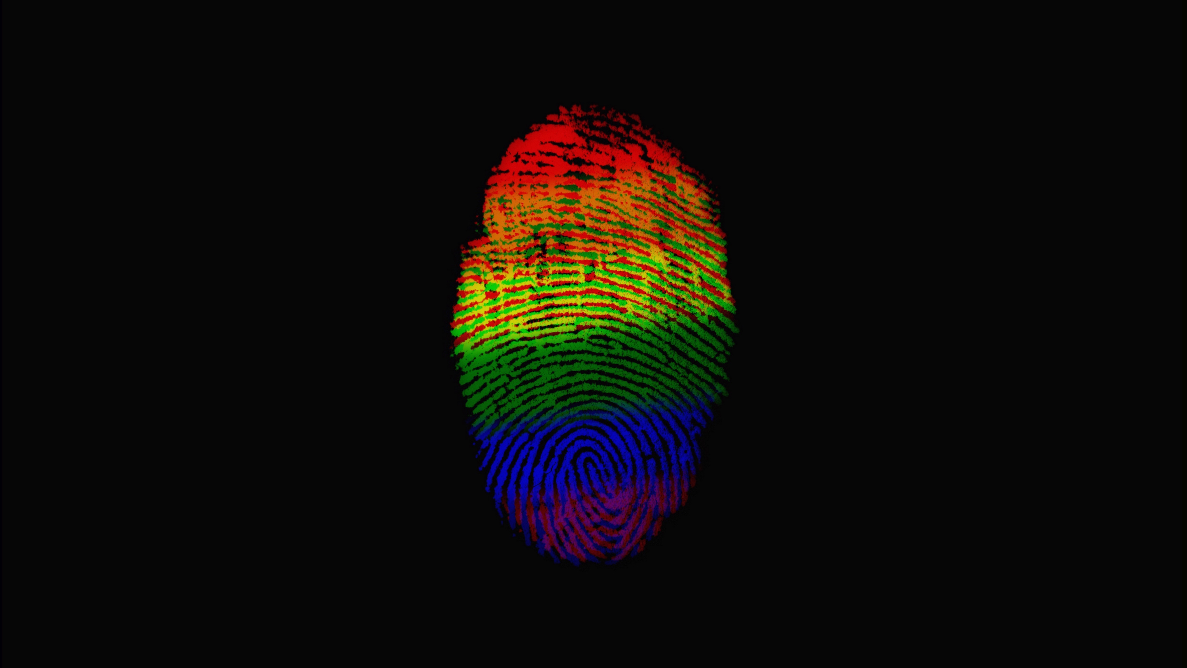 imprint finger rainbow colorful 4k 1540575999