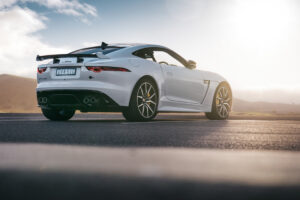 jaguar f type svr coupe 2018 rear 4k 1539111306