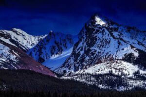 landscape snowy mountains 4k 1540142453