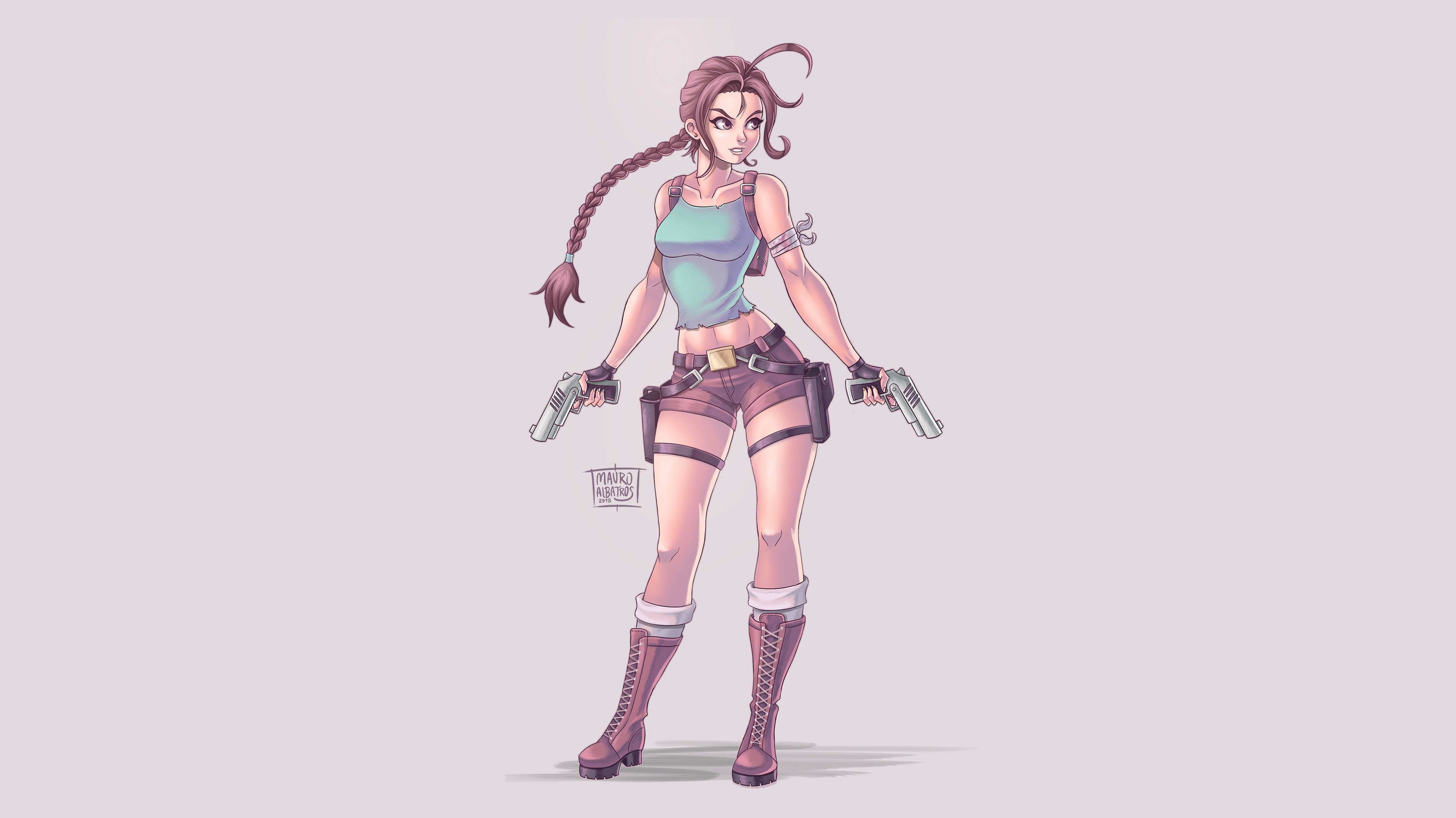 lara croft artwork 4k 1540755564