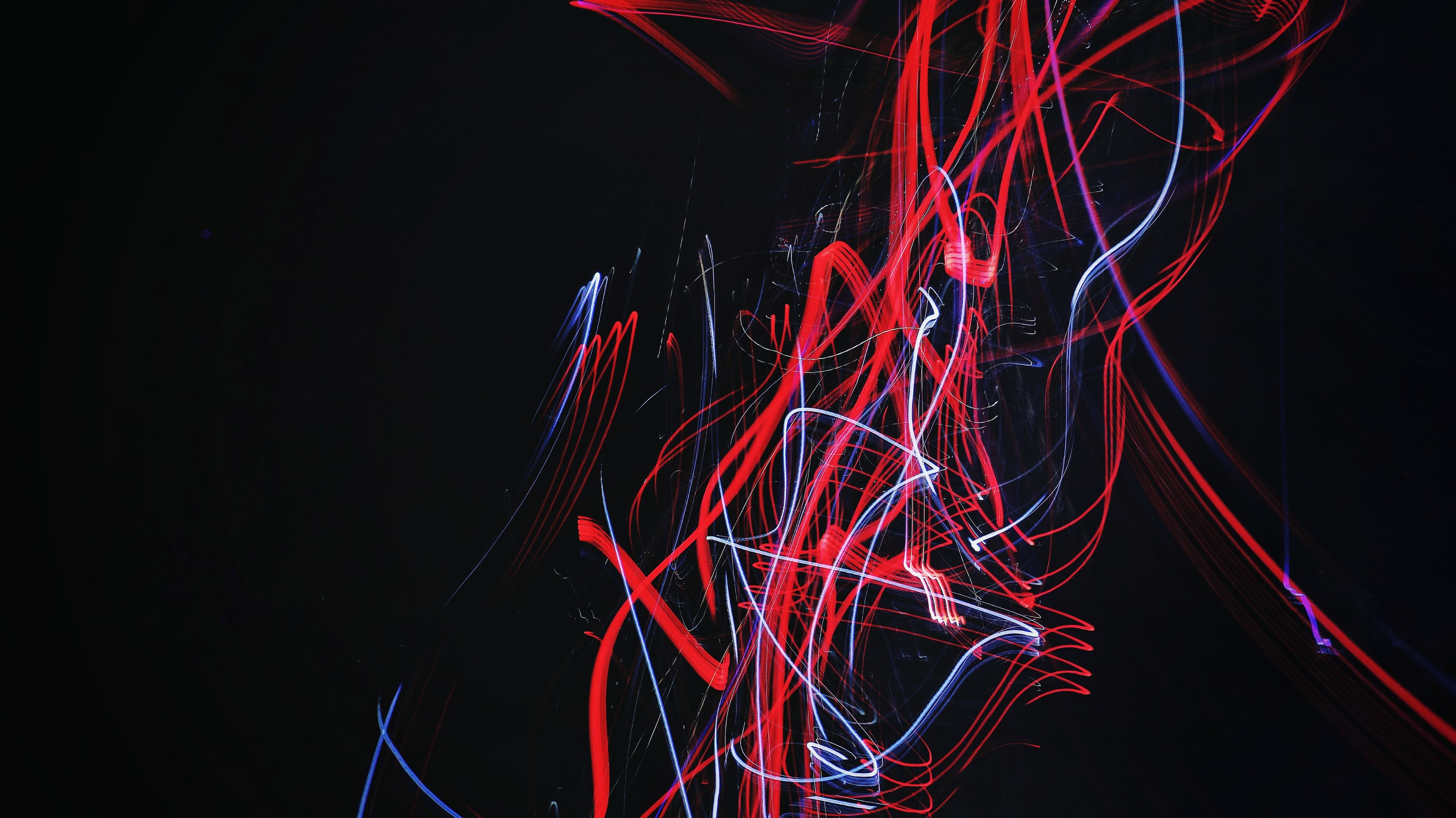 Light Trail Neon Abstract