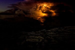 lightning cloudy storm thunder twilight 4k 1540576178