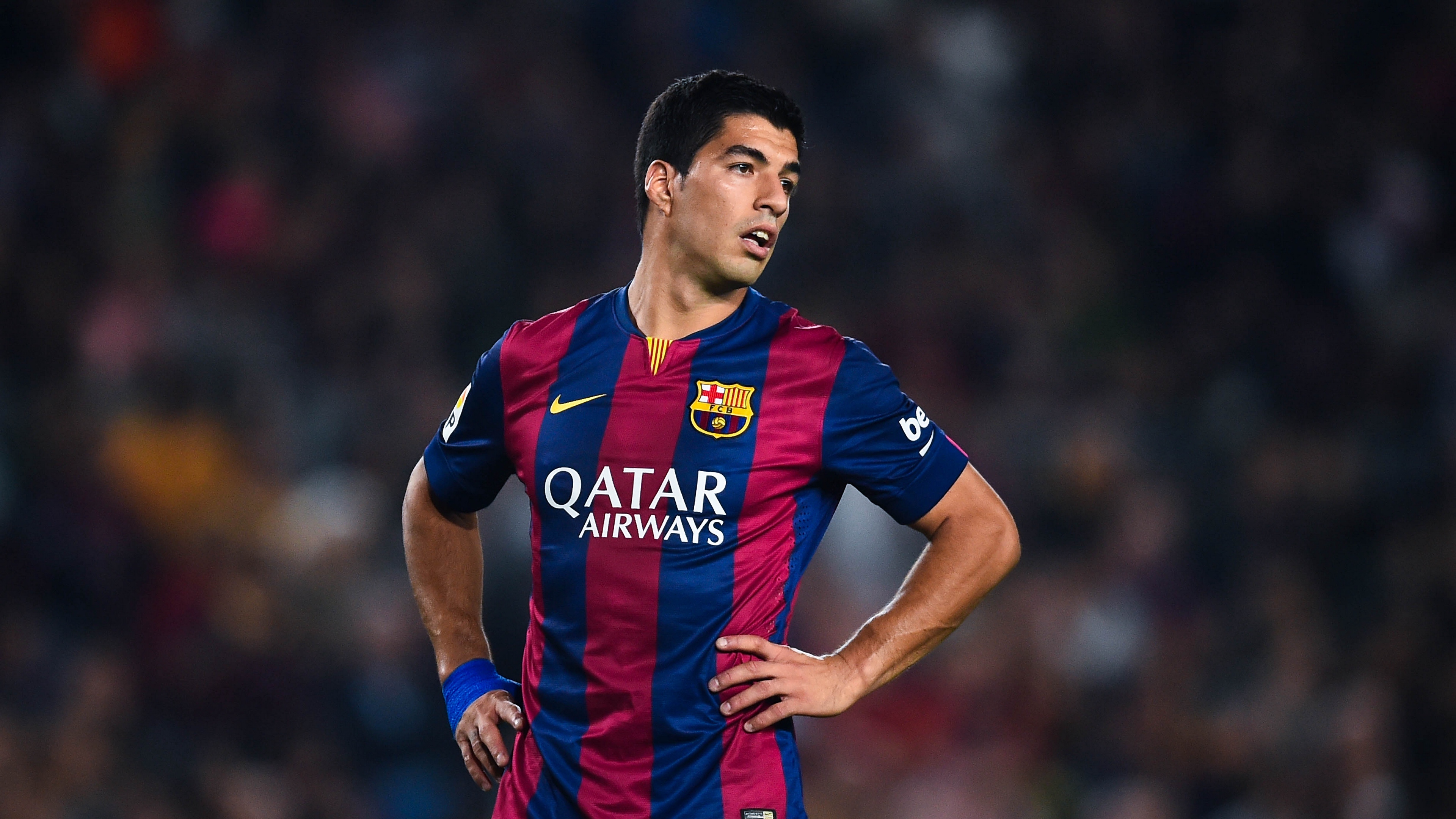 luis suarez striker barcelona soccer 4k 1540063501