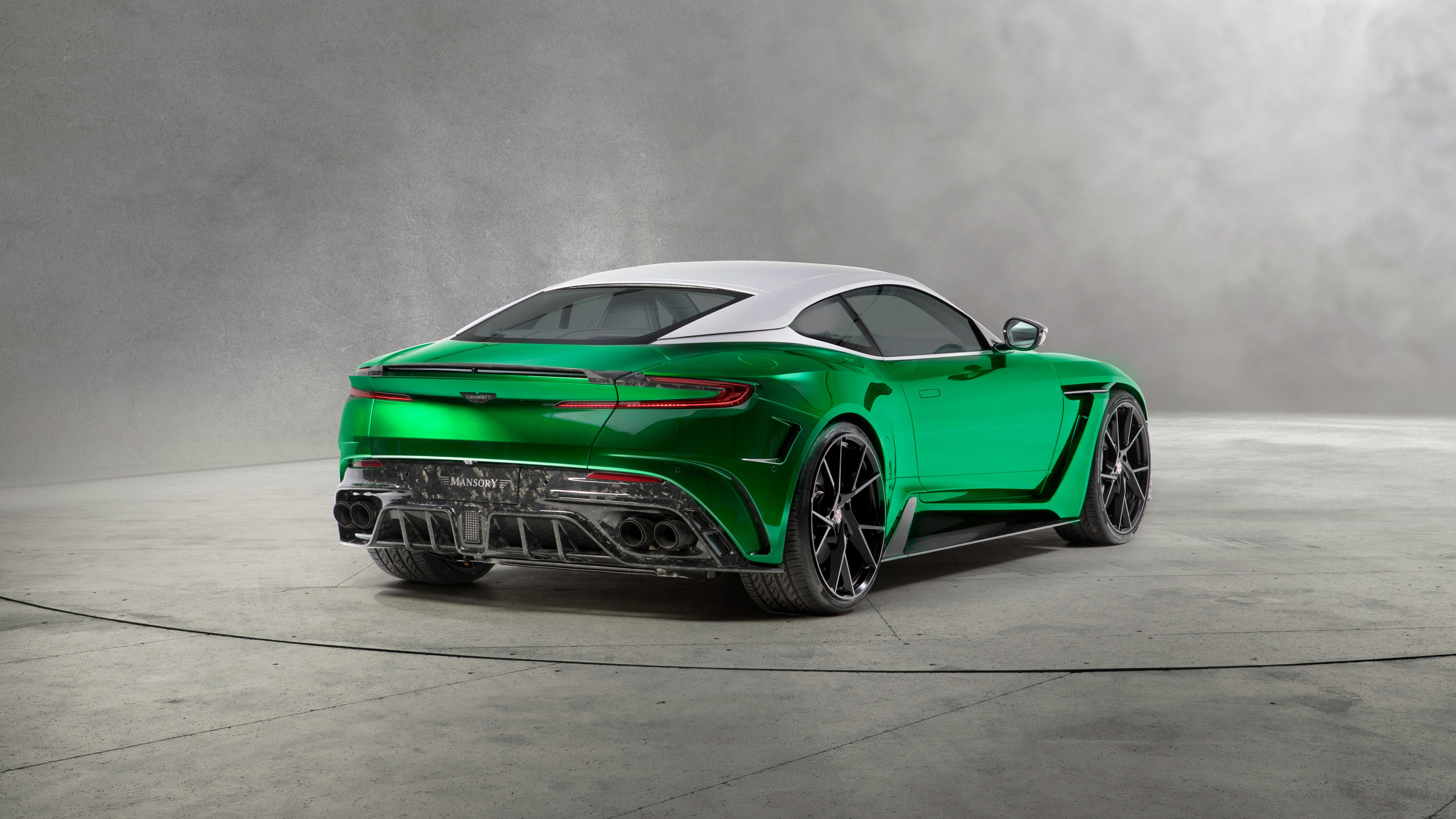 mansory aston martin db11 rear view 4k 1539110183