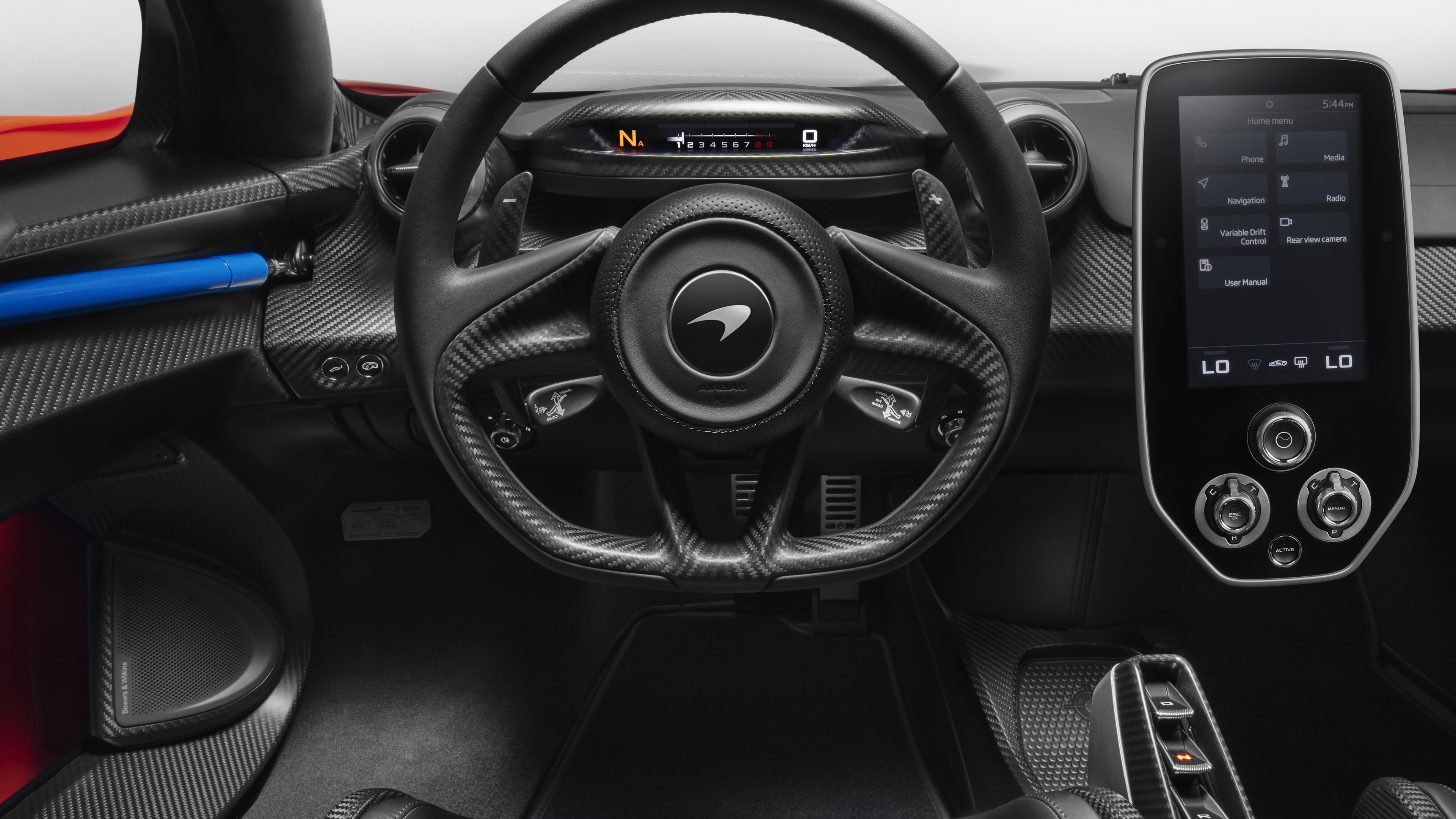 mclaren senna car interior 4k 1539108681