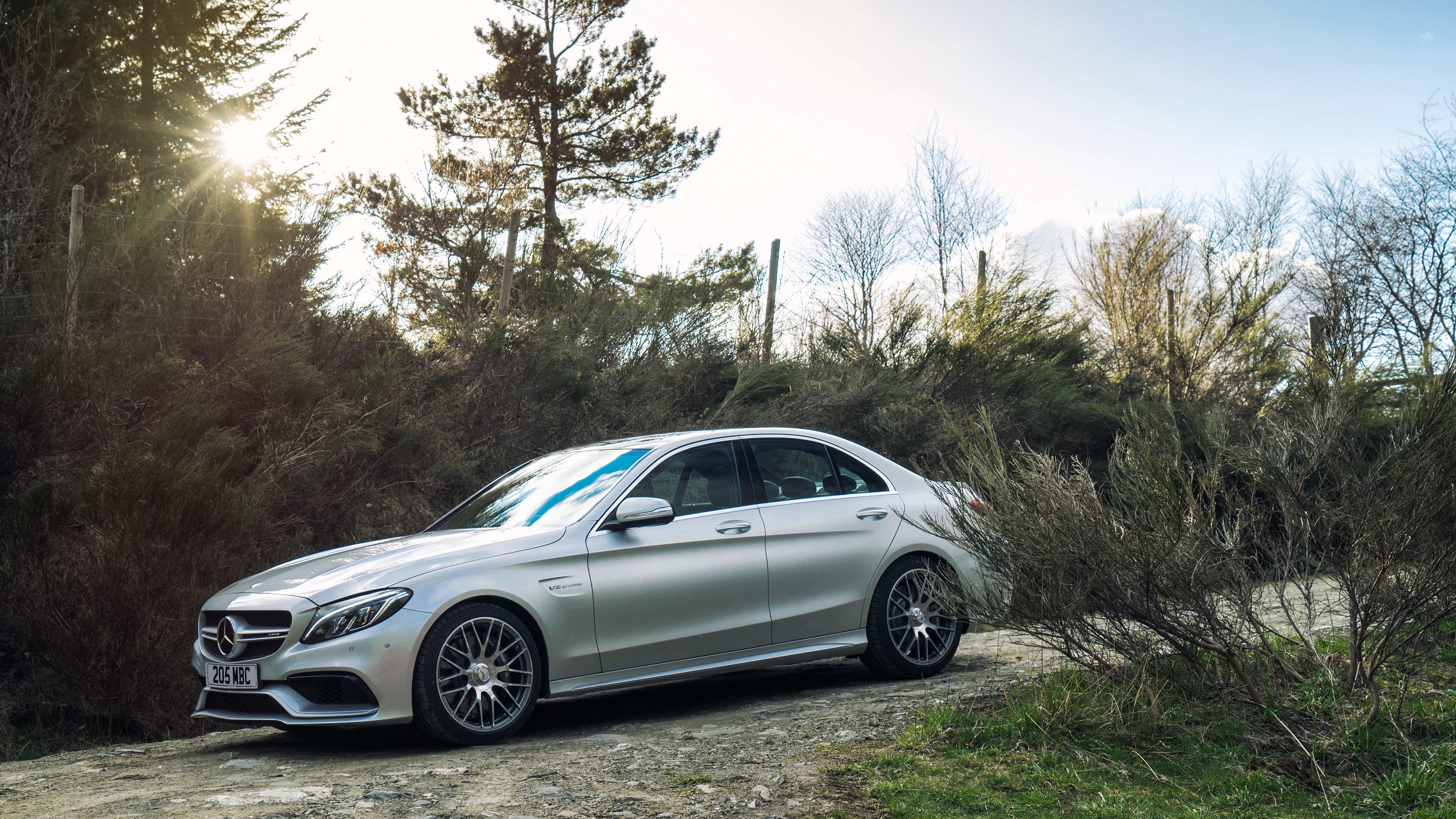 mercedes amg c 63 s side view 4k 1538934709