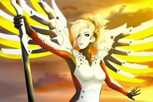 mercy overwatch art 5k 1538941146