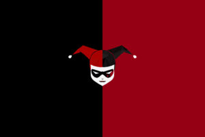 minimalism harley quinn 4k 1540748900