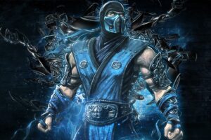 mortal kombat sub zero art equipment 4k 1538944947