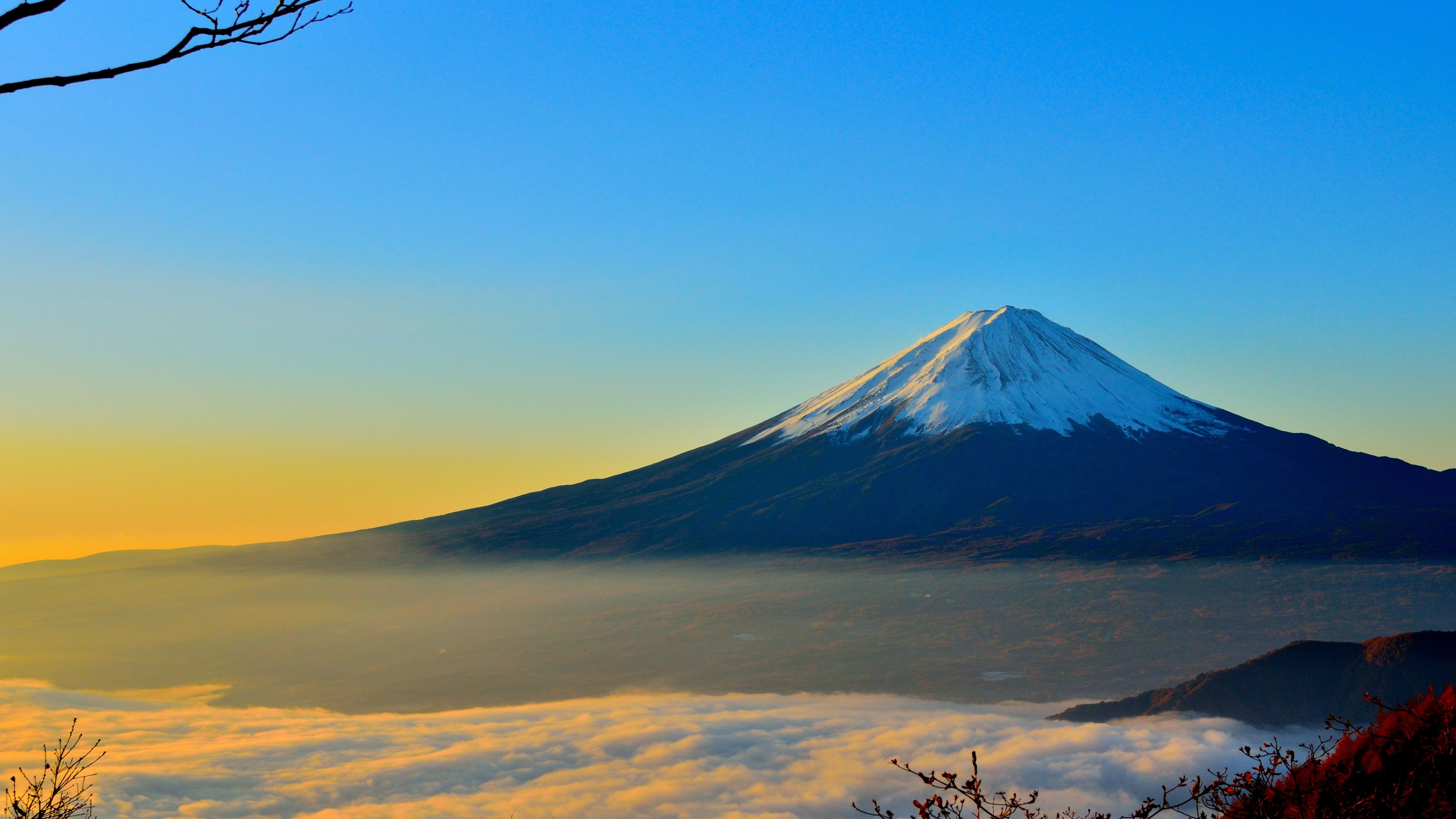 mount fuji sunrise 4k 1540133786