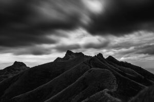 mountain hill bw black clouds batangas philippines 4k 1540575556