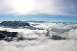 mountains cloudy 4k 1540131537