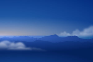 mountains minimalism 4k 1540749674