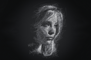 natalie dormer scribble artwork 4k 1540750101