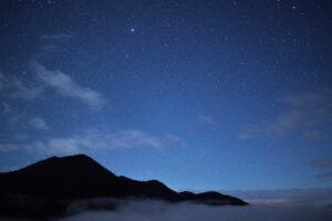 nature sky stars clouds mountains sky 4k 1540135655