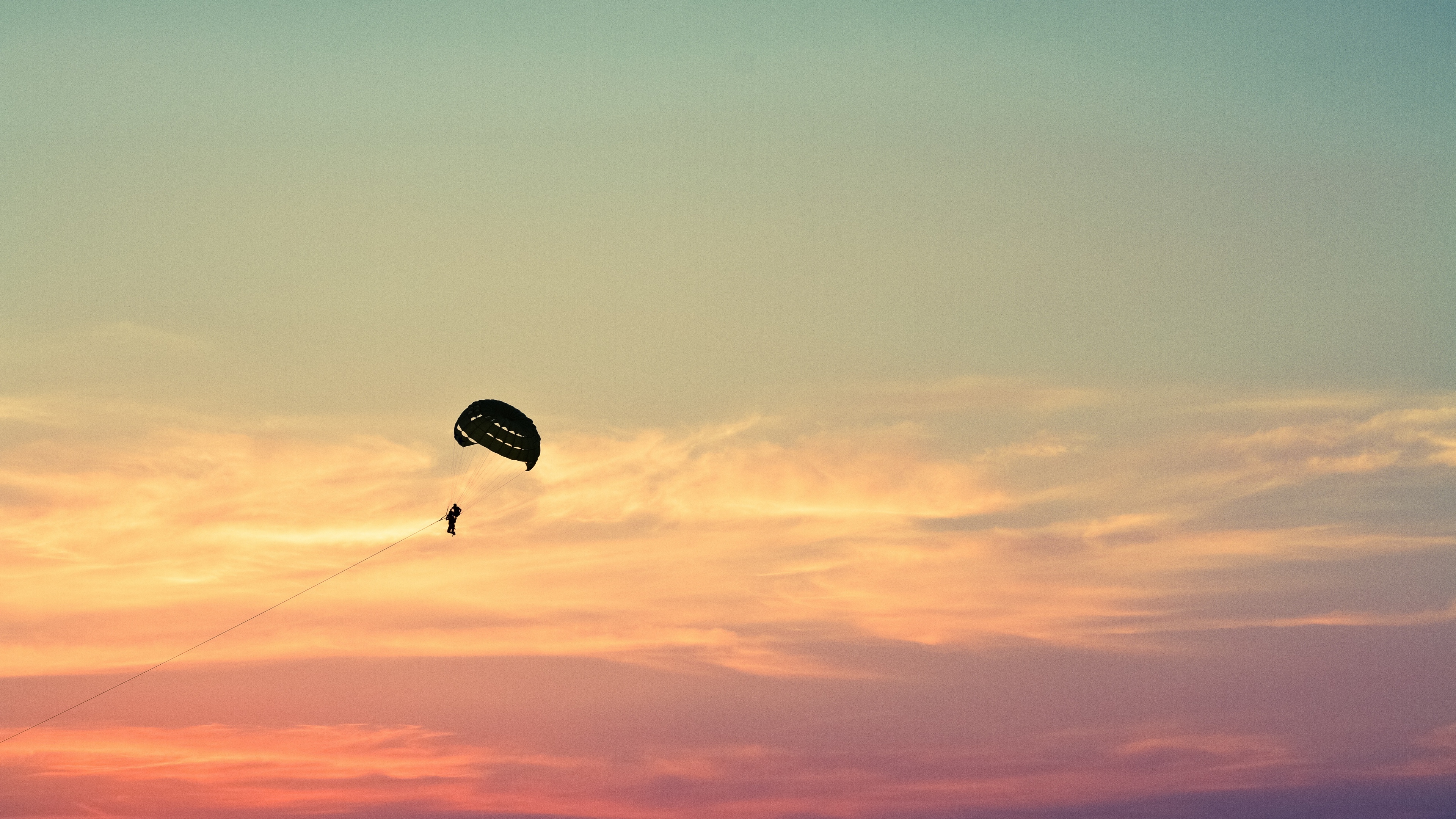 parasailing paragliding flying sky 4k 1540063201