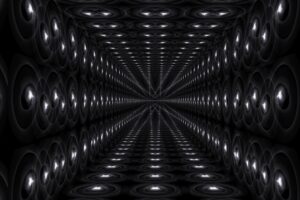 perspective space light shapes 4k 1539370098