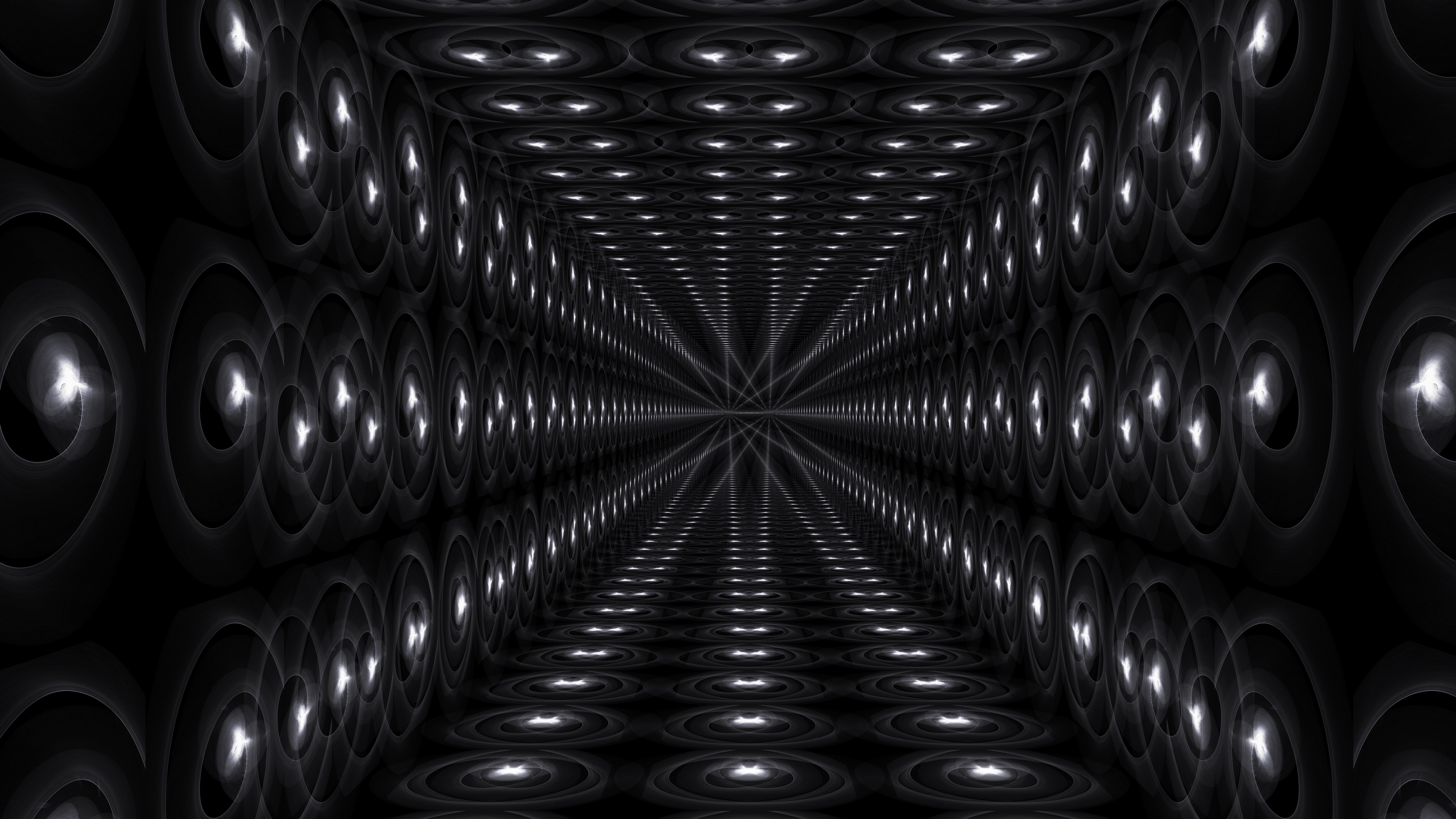 perspective space light shapes 4k 1539370098