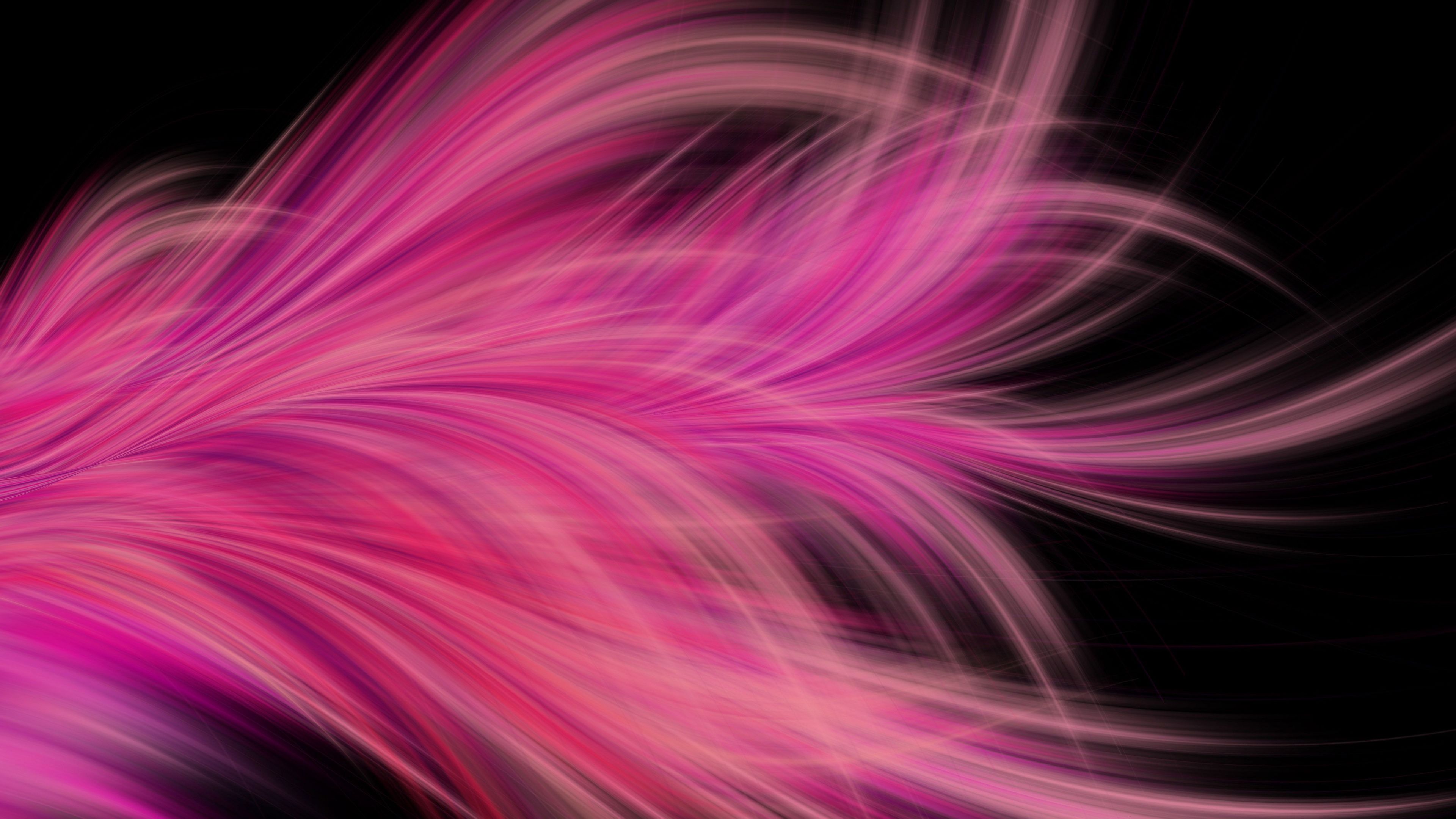 pink fractal abstract feather 1539370689