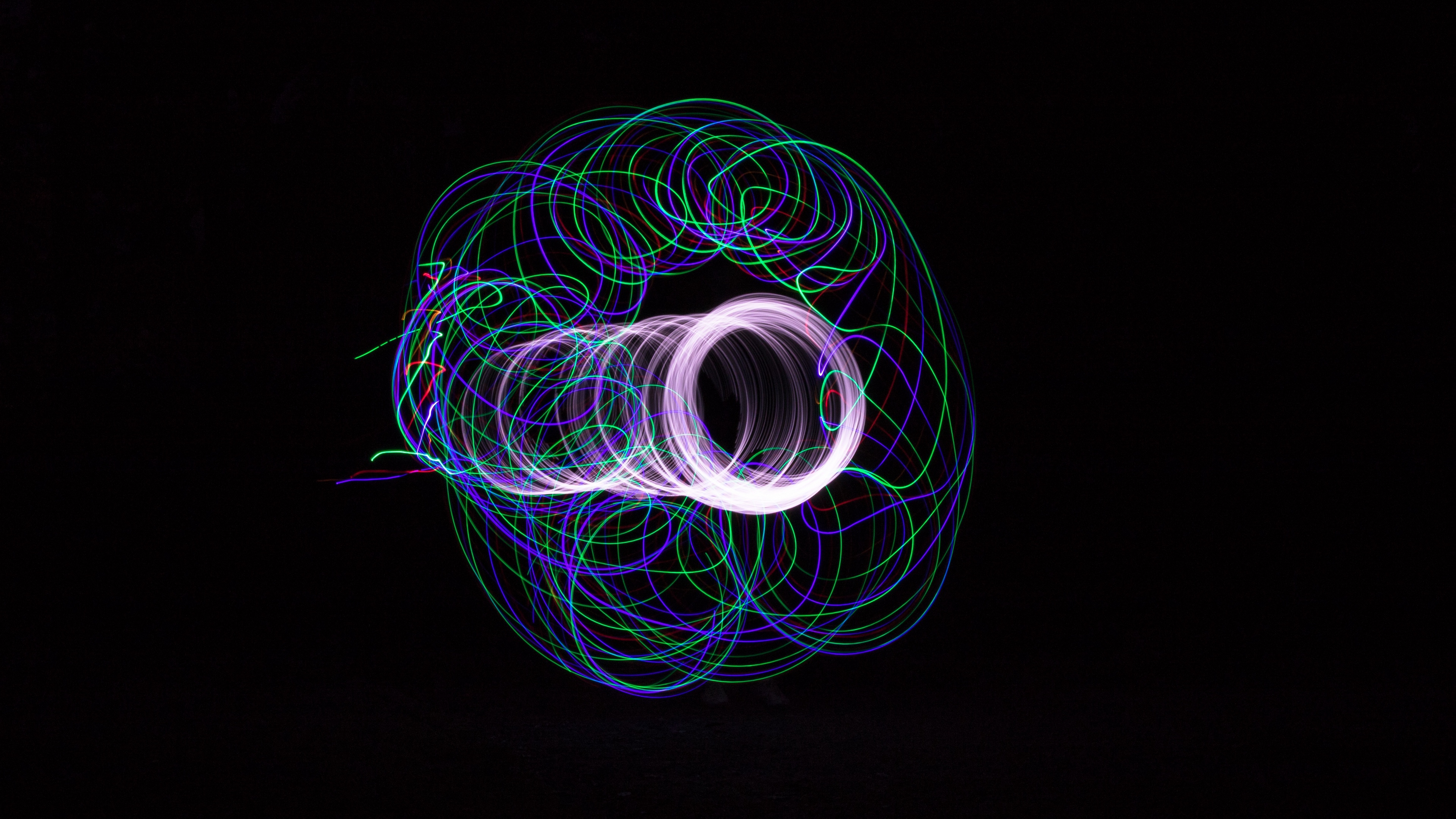 projection light circle lines 4k 1539369495