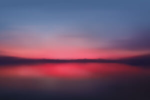 red sunset blur minimalist 5k 1540754983