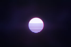 retrowave sun 4k 1540755421